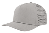 Zapped Headwear BLACKHAWK R+ 5 - Panel Rope Snapback Hat Heather Grey - Grey Twisted Rope Adjustable Hats