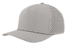 Zapped Headwear BLACKHAWK R+ 5 - Panel Rope Snapback Hat Heather Grey - Grey Twisted Rope Adjustable Hats
