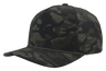 Zapped Headwear BLACKHAWK R+ 5 - Panel Rope Snapback Hat Olive Camo - Olive Chainlink Rope Adjustable Hats