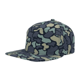 Zapped Headwear OSPREY 7 - Panel Snapback Hat | Wholesale Performance Caps Dino Camo Adjustable Hats