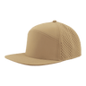 Zapped Headwear OSPREY 7 - Panel Snapback Hat | Wholesale Performance Caps Khaki Adjustable Hats
