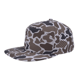 Zapped Headwear OSPREY 7 - Panel Snapback Hat | Wholesale Performance Caps Light Old School Camo Adjustable Hats