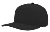 Zapped Headwear PATRIOT 5 - Panel Classic Snapback Hat | Wholesale Canvas Caps Black Adjustable 5 - Panel Caps