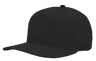 Zapped Headwear PATRIOT 5 - Panel Classic Snapback Hat | Wholesale Canvas Caps Black Adjustable 5 - Panel Caps
