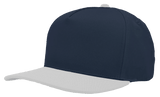 Zapped Headwear PATRIOT 5 - Panel Classic Snapback Hat | Wholesale Canvas Caps Navy/ White Adjustable 5 - Panel Caps