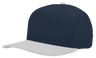 Zapped Headwear PATRIOT 5 - Panel Classic Snapback Hat | Wholesale Canvas Caps Navy/ White Adjustable 5 - Panel Caps